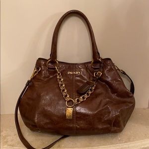 Prada Brown Leather Bag